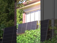 Солнечная панель на балконе