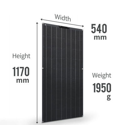 Гибкий солнечный панель без сети 150w 18V