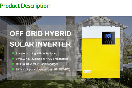 FT3000 Off Grid Inverter Чистый синусовой волновой солнечный инвертор 3KW 110/120VAC с желтым