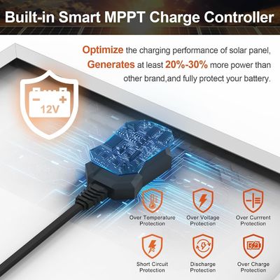 ODM Trickle Солнечная зарядка портативный зарядное устройство поддержка 10W 12V