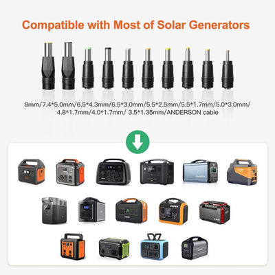 Складной 100W RV Off Grid Солнечная система для кемпинга