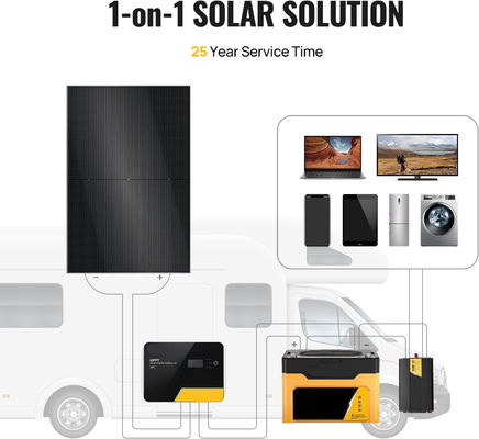 400W 10BB Легкие жесткие солнечные панели Моно солнечный модуль OEM
