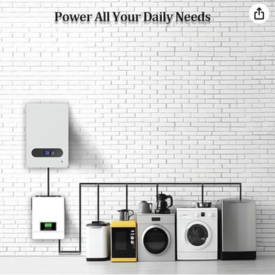 FT3000 Гибридный солнечный инвертор 3200W Встроенный в 80A MPPT Контроллер солнечного заряда с белым