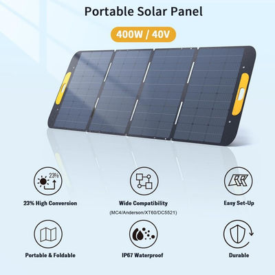 Высокоэффективный портативный комплект солнечного одеяла 400w для кемпинга RV