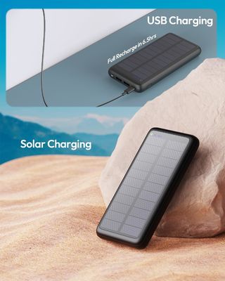 USB C портативное солнечное зарядное устройство 27000mAh для мобильного телефона планшет ODM